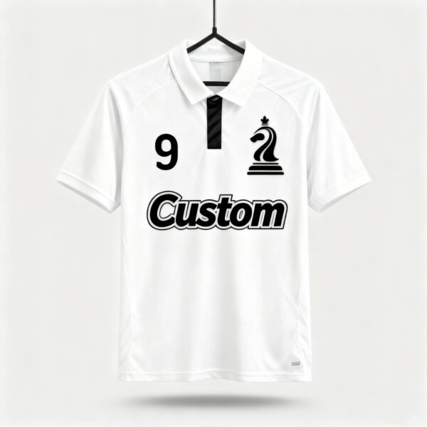 White factory direct sales team football suit set sports shirt European Cup fan breathable quick drying training suit team uniform