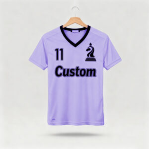 Purple factory direct sales team football suit set sports shirt European Cup fan breathable quick drying training suit team uniform