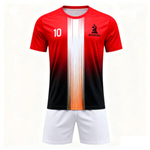 龙哥 (26) 2025-2026 Collection Black, Red and White color blocking Casual Sports Tracksuit